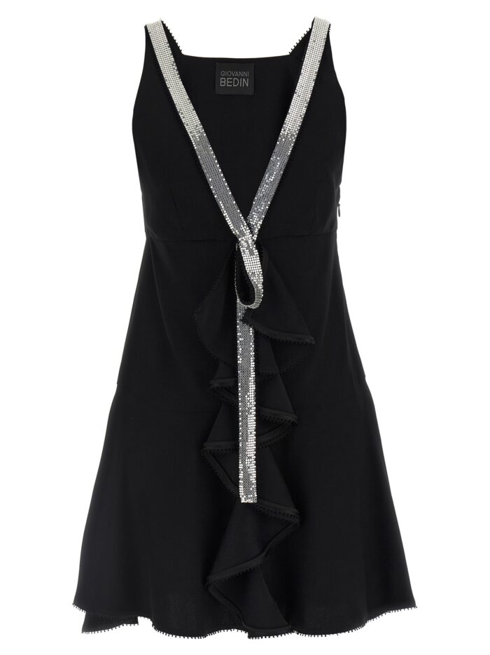 GIOVANNI BEDIN Studded Ribbon Dress