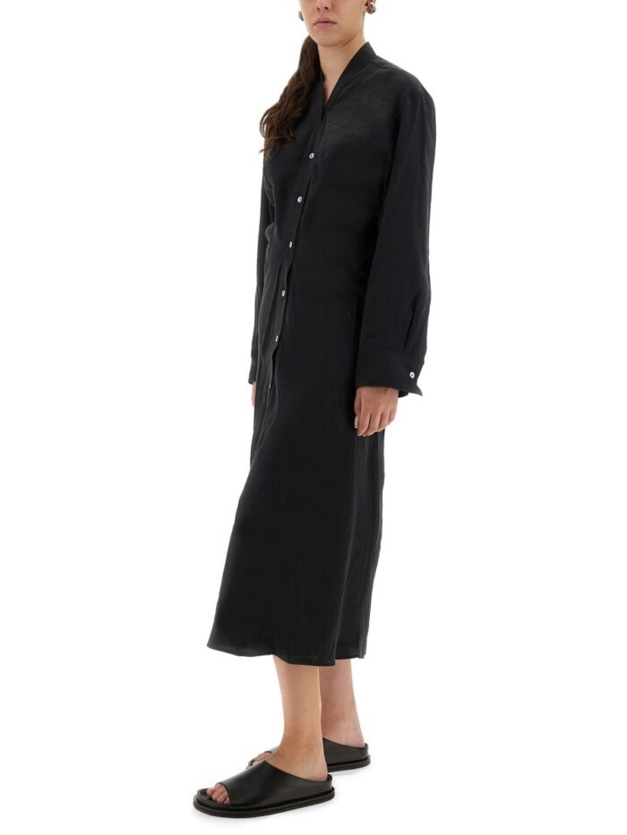 STUDIO NICHOLSON "FLOWER" MIDI DRESS