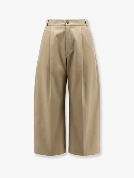 STUDIO NICHOLSON High-waisted Cotton Pants