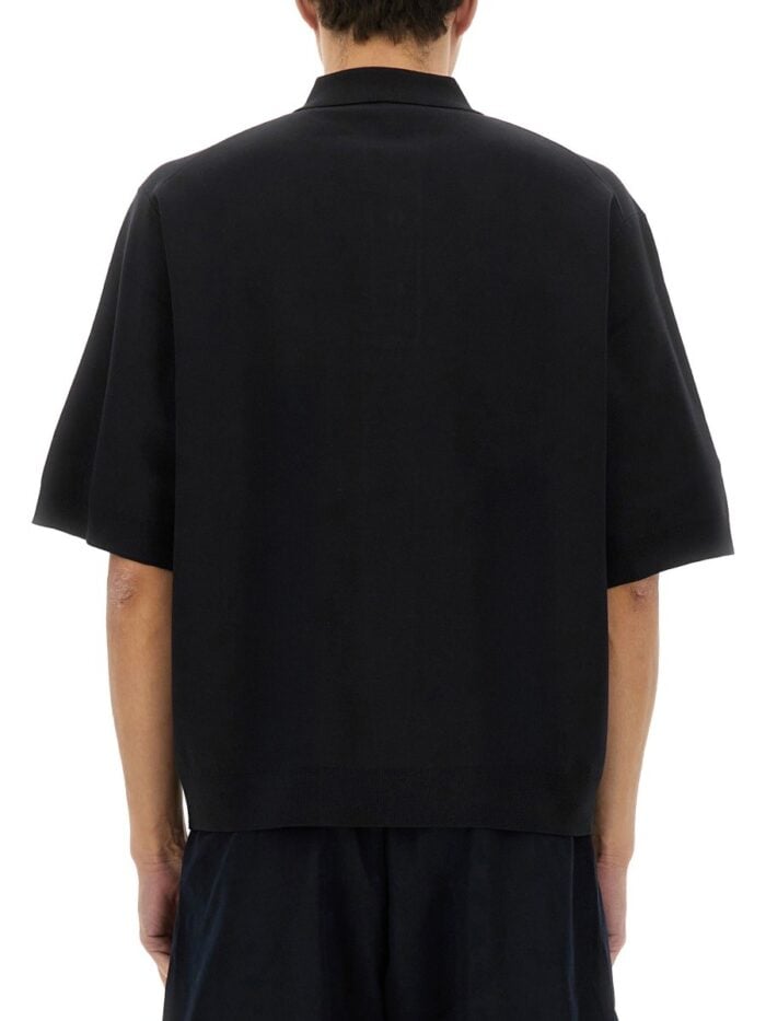 STUDIO NICHOLSON KNITTED POLO.