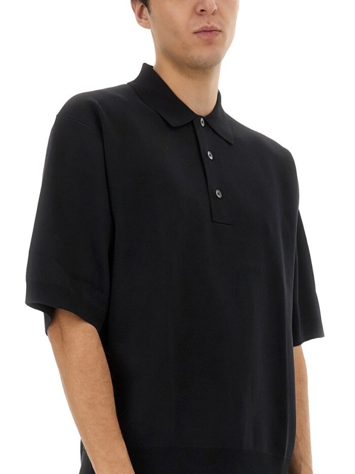 STUDIO NICHOLSON KNITTED POLO.