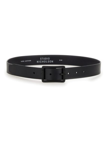 STUDIO NICHOLSON LEATHER BELT