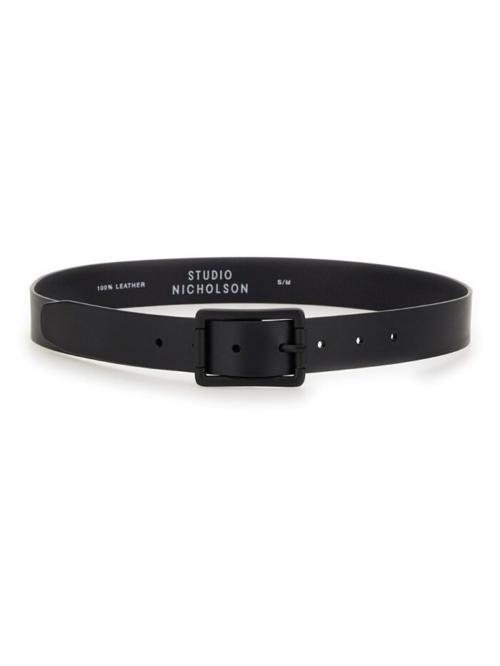 STUDIO NICHOLSON LEATHER BELT