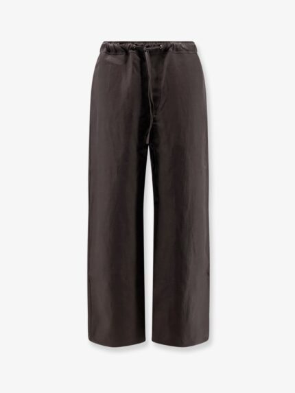 STUDIO NICHOLSON Linen And Wool Blend Trousers