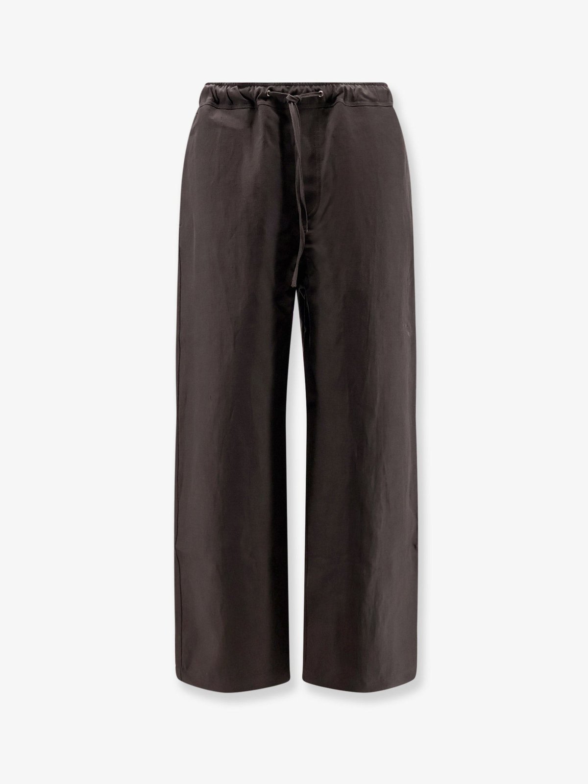 STUDIO NICHOLSON Linen And Wool Blend Trousers
