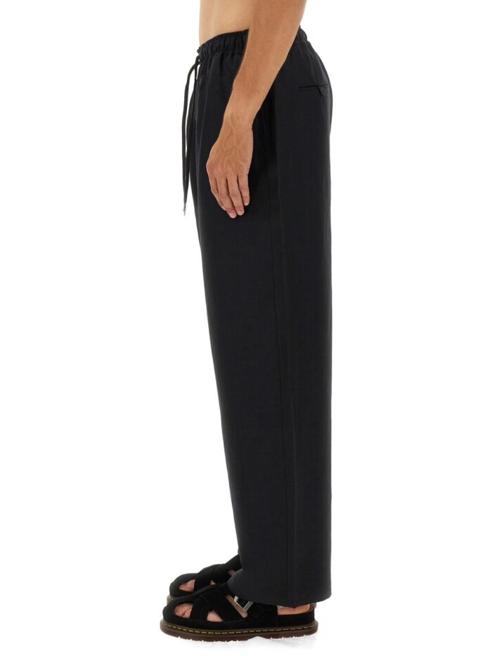 STUDIO NICHOLSON PANTS WITH ELASTIC WAISTBAND