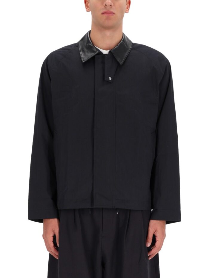 studio nicholson short jacket with zipper STUDIO NICHOLSON SHORT JACKET WITH ZIPPER