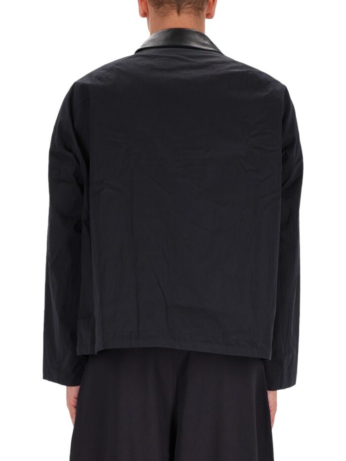 studio nicholson short jacket with zipper STUDIO NICHOLSON SHORT JACKET WITH ZIPPER