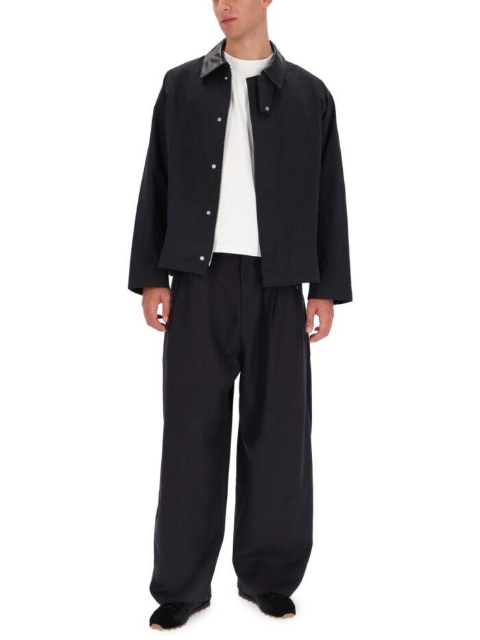 studio nicholson short jacket with zipper STUDIO NICHOLSON SHORT JACKET WITH ZIPPER