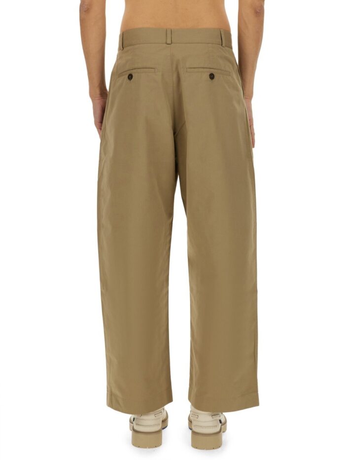 STUDIO NICHOLSON SLIM CURVED PANTS