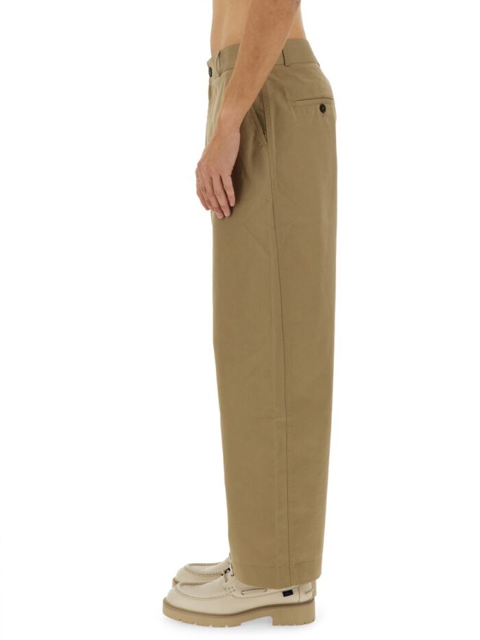 STUDIO NICHOLSON SLIM CURVED PANTS