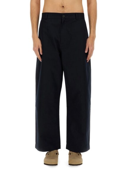 STUDIO NICHOLSON SLIM CURVED PANTS