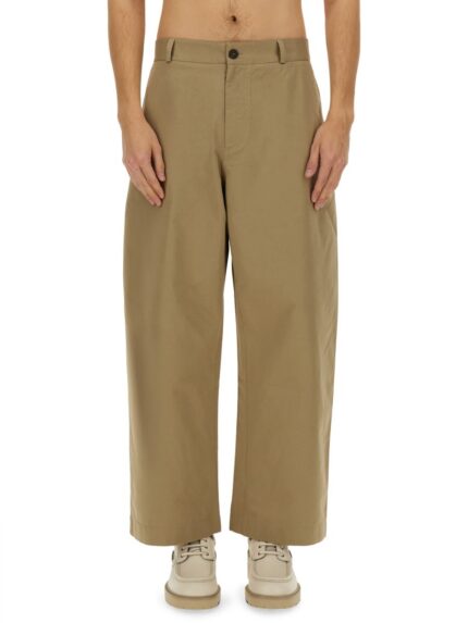 STUDIO NICHOLSON SLIM CURVED PANTS