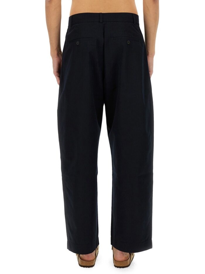 STUDIO NICHOLSON SLIM CURVED PANTS