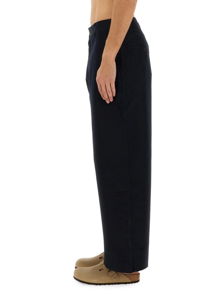STUDIO NICHOLSON SLIM CURVED PANTS