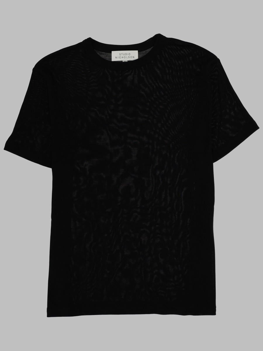 STUDIO NICHOLSON T-SHIRT IN LYOCELL