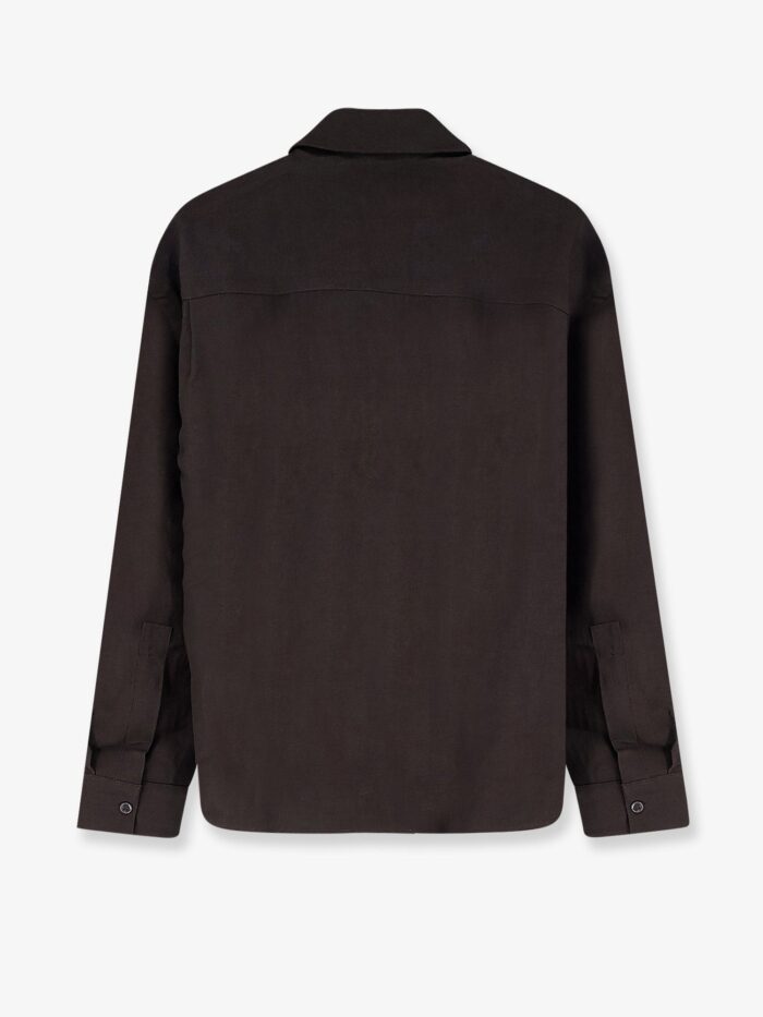 STUDIO NICHOLSON Wool And Linen Shirt