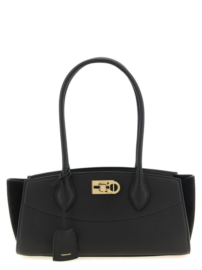 Ferragamo 'Studio Soft East West (M)' Shoulder Bag