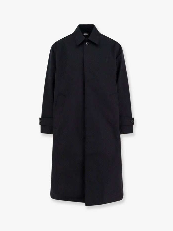 STUSSY All Season Cotton Blend Trench