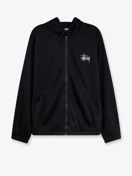 STUSSY Athletic Mesh Sweatshirt With Hood