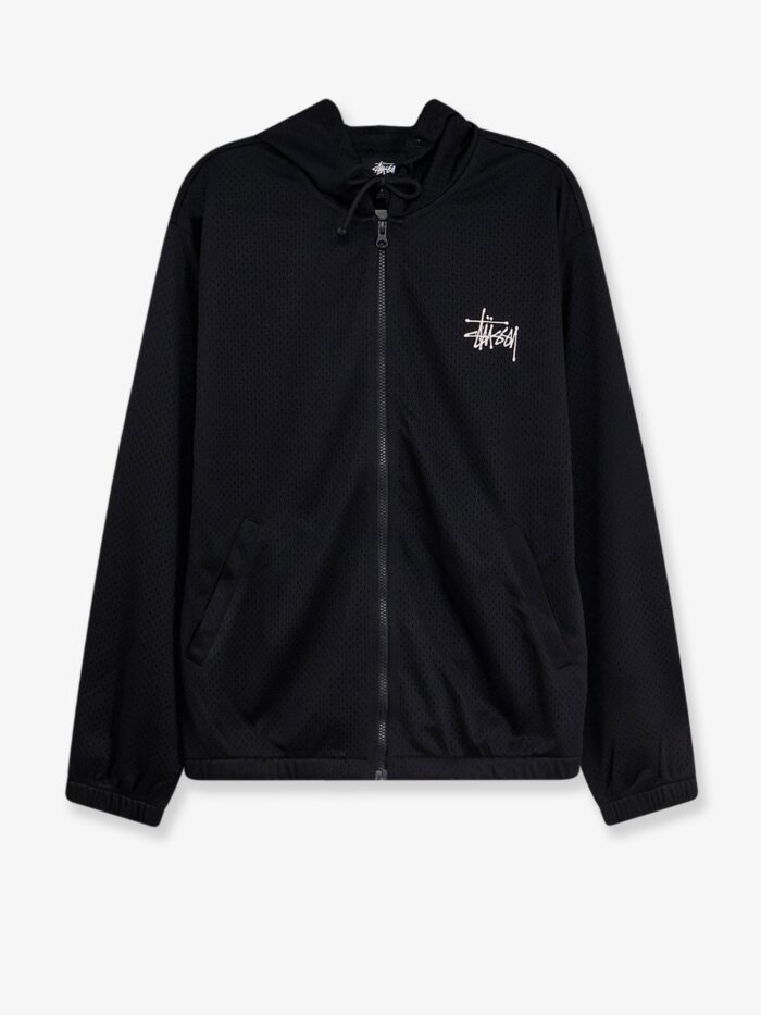 STUSSY Athletic Mesh Sweatshirt With Hood