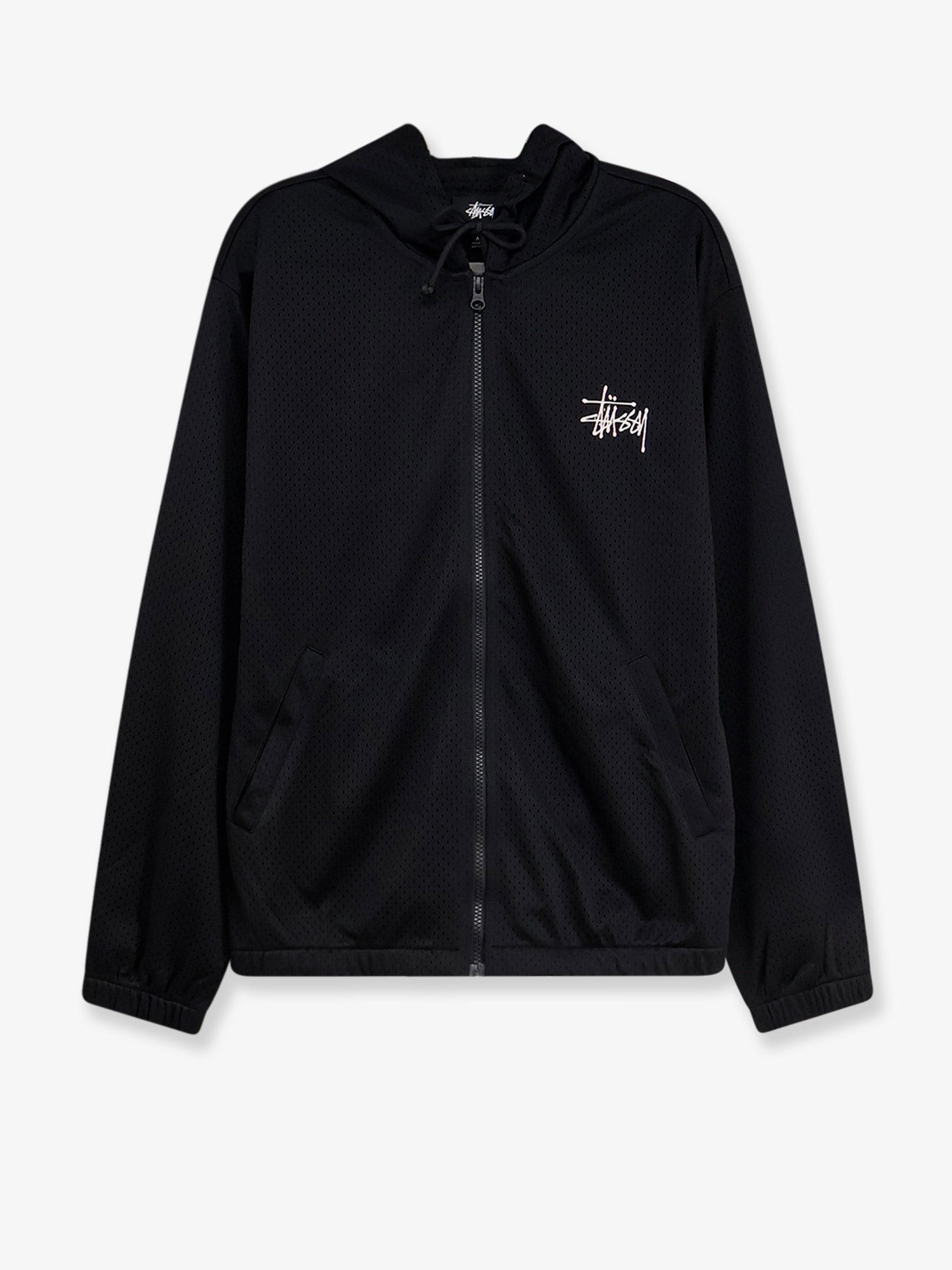 STUSSY Athletic Mesh Sweatshirt With Hood