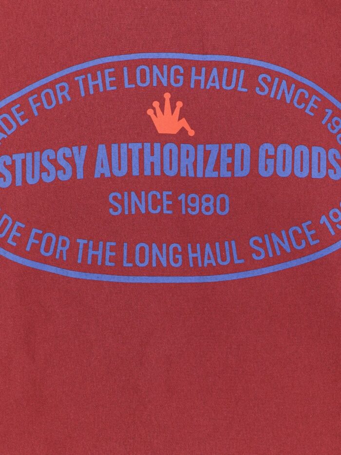 STUSSY Authorized Crew Cotton Blend Sweatshirt