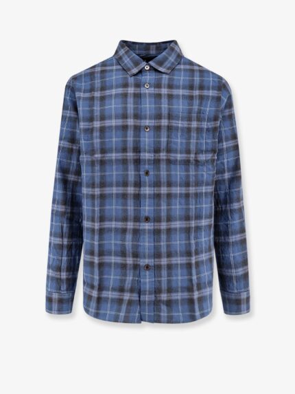 STUSSY Beach Plaid Cotton Shirt