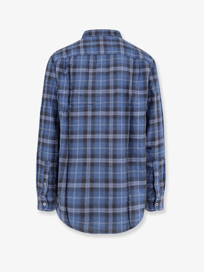 STUSSY Beach Plaid Cotton Shirt