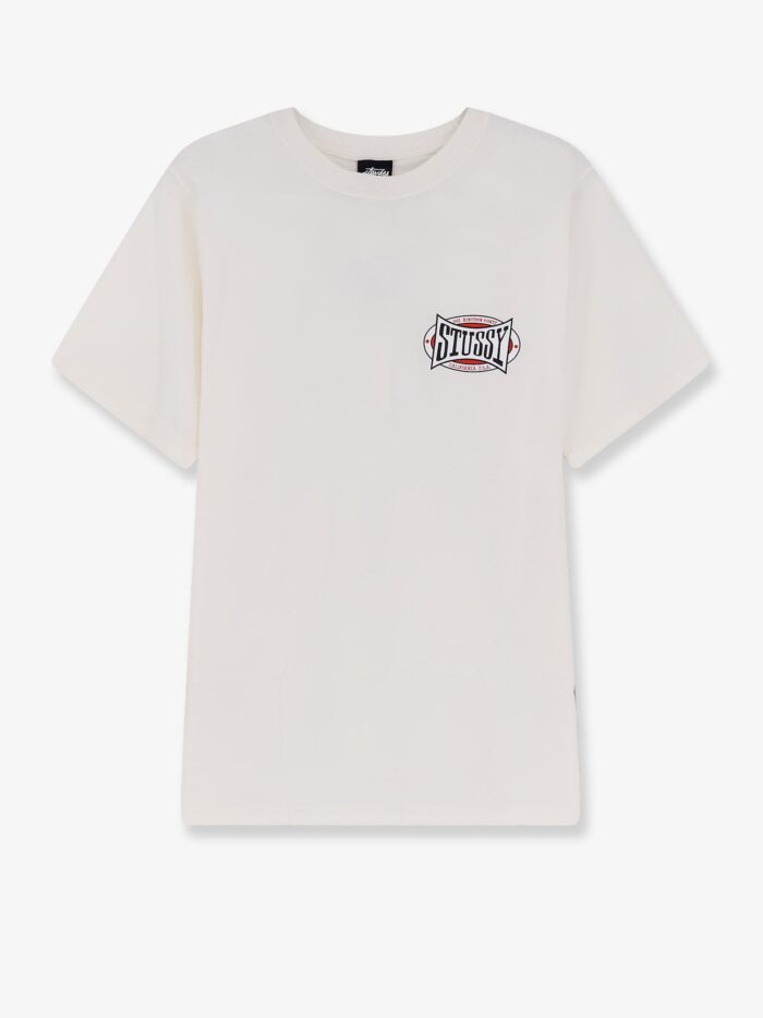 STUSSY Champion Oval Cotton T-shirt