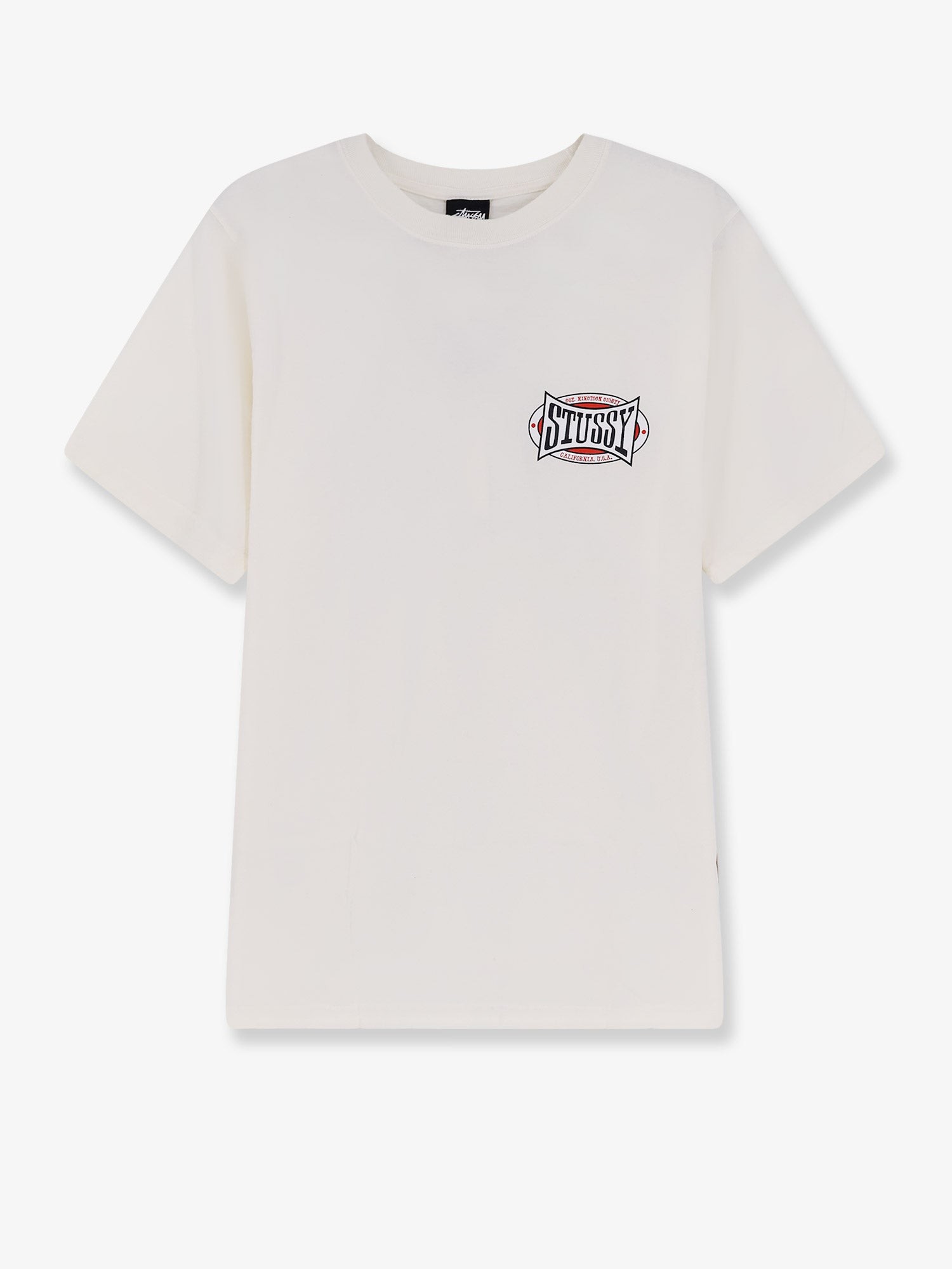 STUSSY Champion Oval Cotton T-shirt