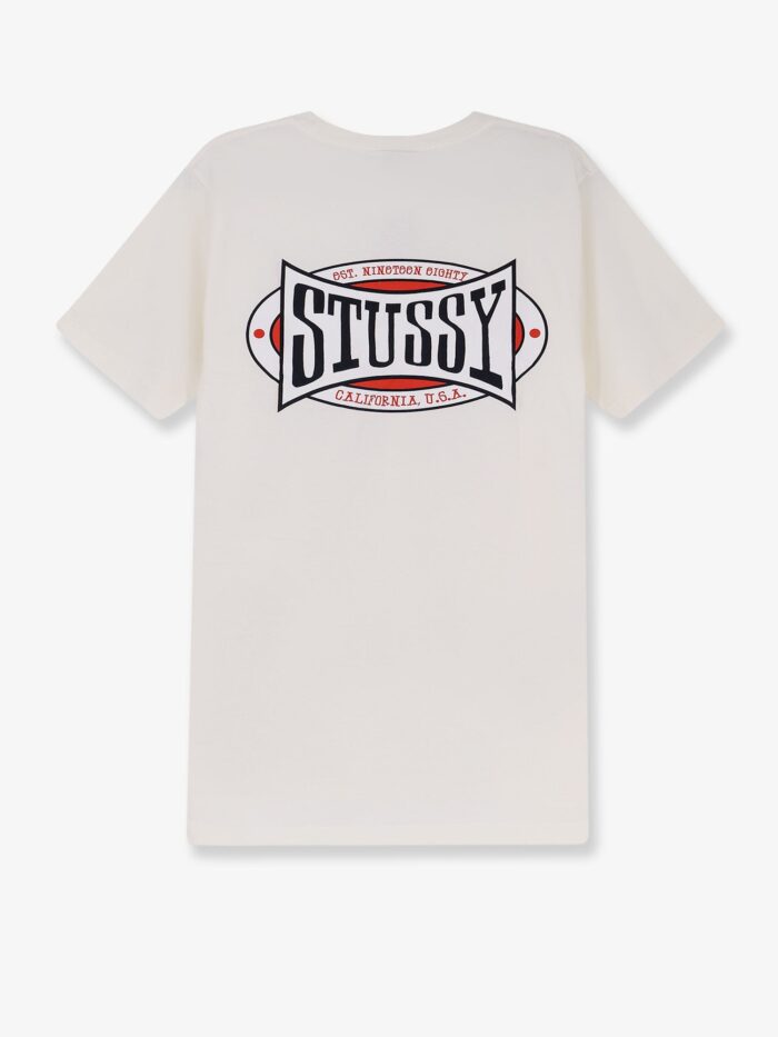 STUSSY Champion Oval Cotton T-shirt