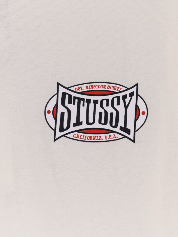 STUSSY Champion Oval Cotton T-shirt