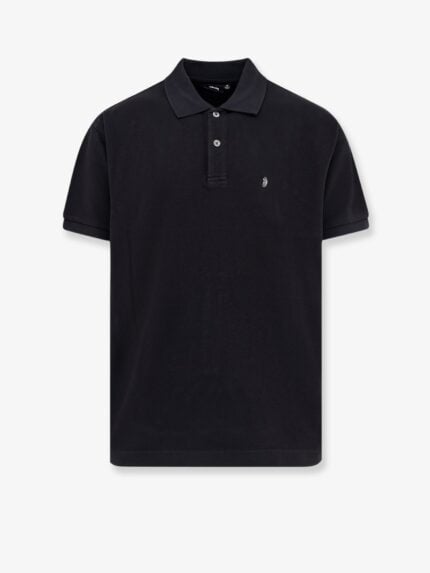 STUSSY Classic Piqué Cotton Polo Shirt
