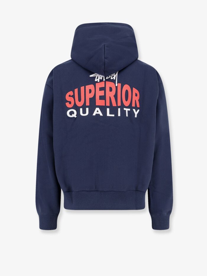 STUSSY Cotton Blend Hooded Sweatshirt