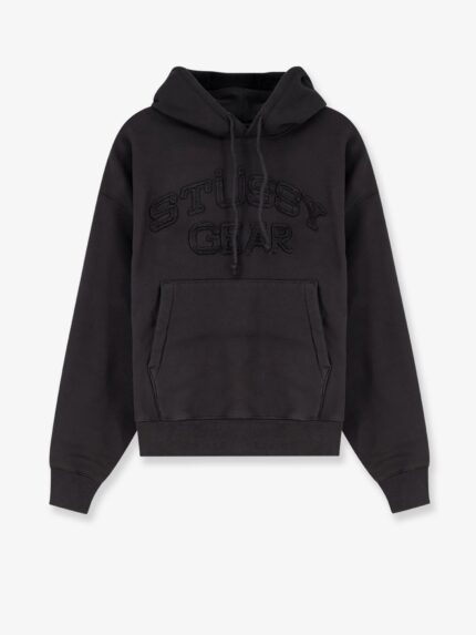 STUSSY Cotton Blend Sweatshirt With Front Logo