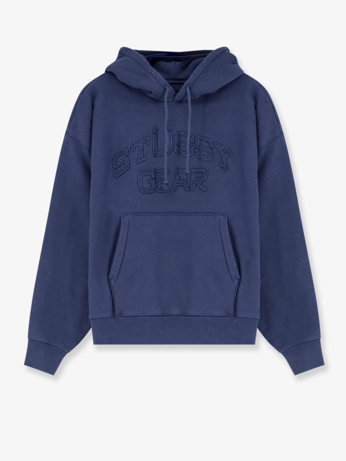 STUSSY Cotton Blend Sweatshirt With Logo On The Front