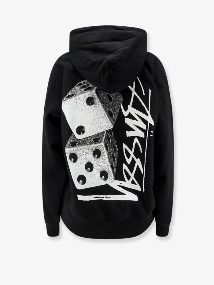 STUSSY Cotton Sweatshirt With Front Print