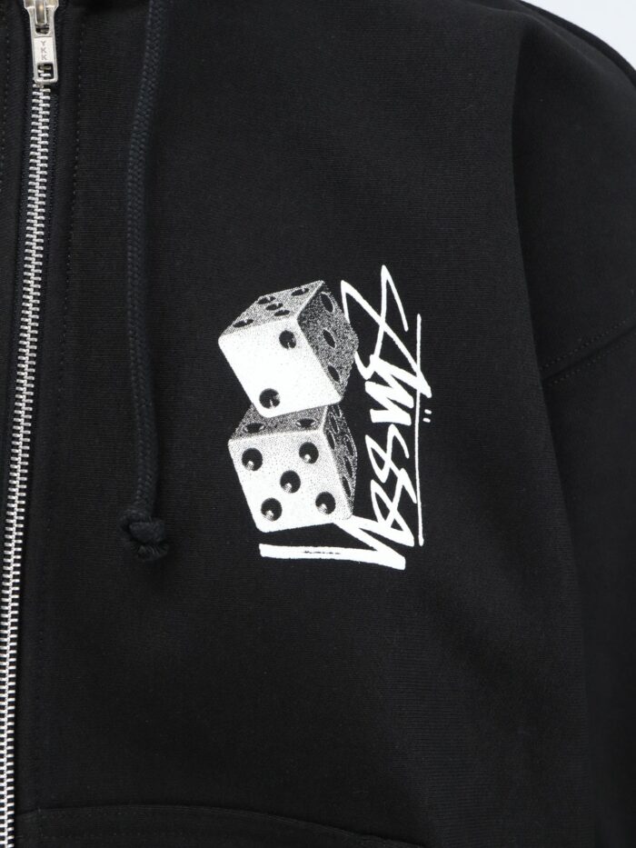 STUSSY Cotton Sweatshirt With Front Print