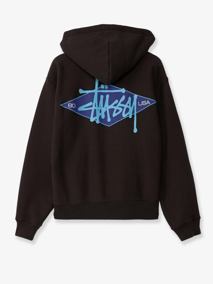STUSSY Diamond Cotton Blend Sweatshirt