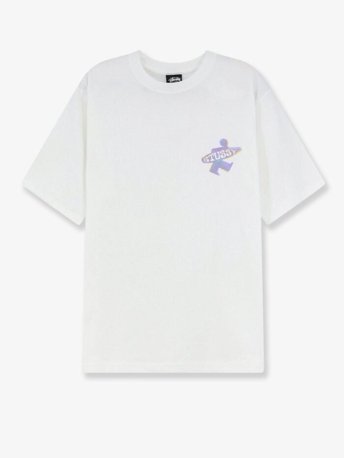 stussy dot surf cotton t shirt STUSSY Dot Surf Cotton T-Shirt