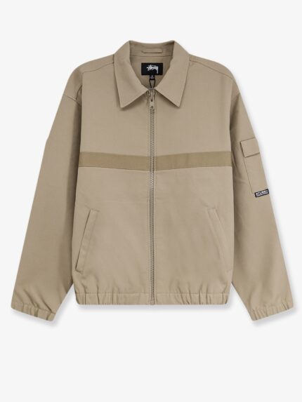 STUSSY Mechanic Jacket With Grosgrain Band