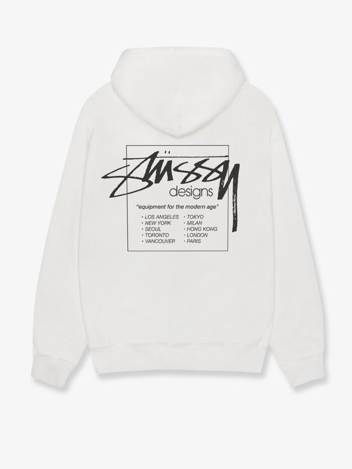 STUSSY Modern Age Cotton Hooded Sweatshirt