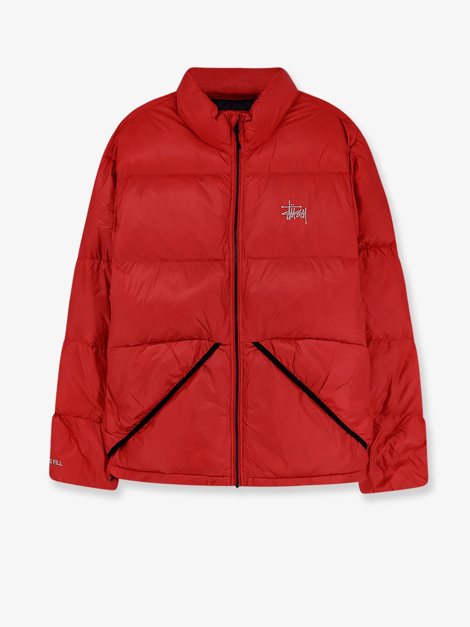 STUSSY Nylon Down Jacket With Logo
