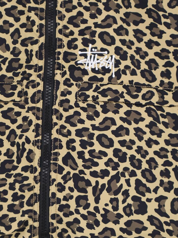 STUSSY Nylon Jacket With Animal Print