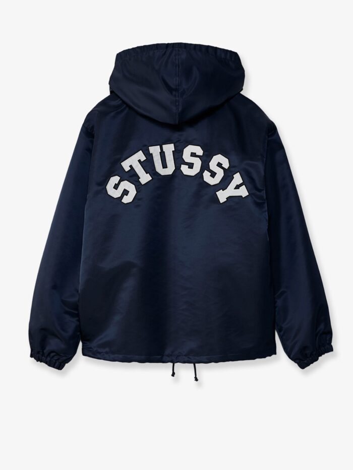 STUSSY Nylon Jacket With Back Lettering Logo