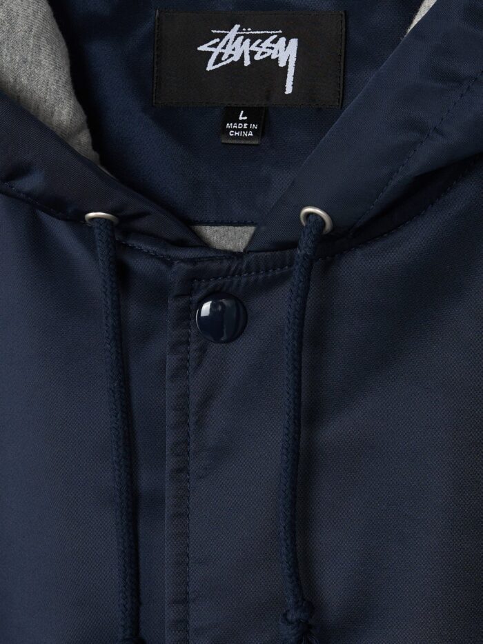 STUSSY Nylon Jacket With Back Lettering Logo