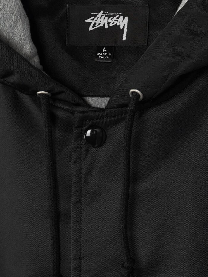 STUSSY Nylon Jacket With Back Lettering Logo