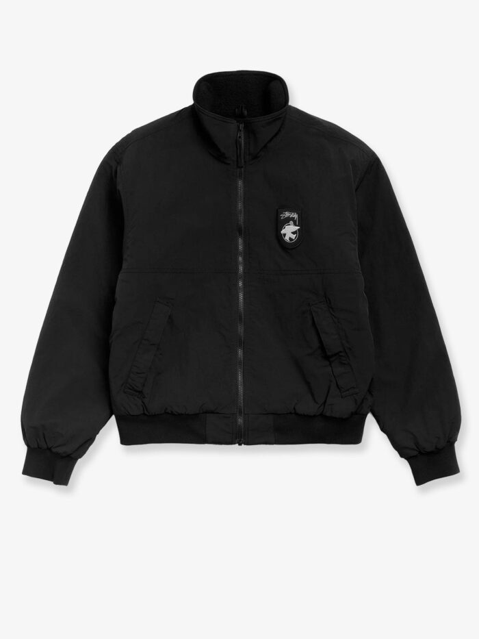 STUSSY Polar Nylon Jacket With Logo Patch On The Front