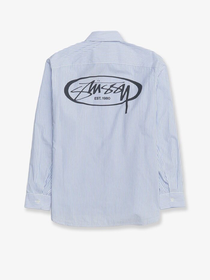 STUSSY Standard Striped Cotton Shirt